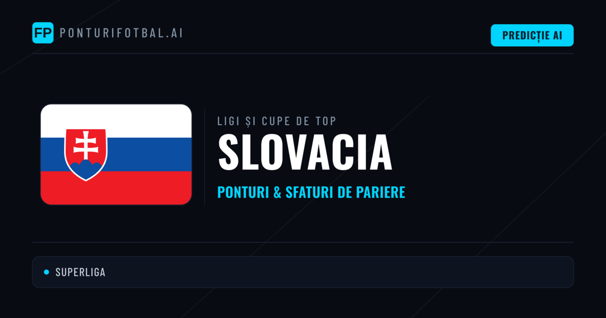 Slovacia Ponturi și sfaturi de pariuri