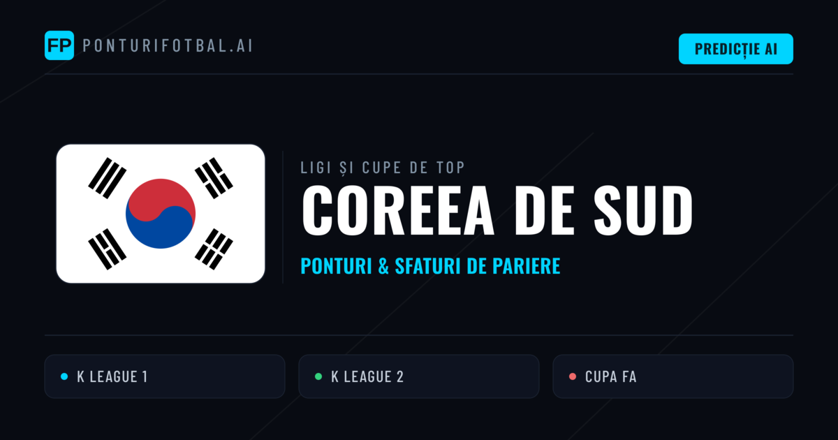 Coreea de Sud Ponturi și sfaturi de pariuri
