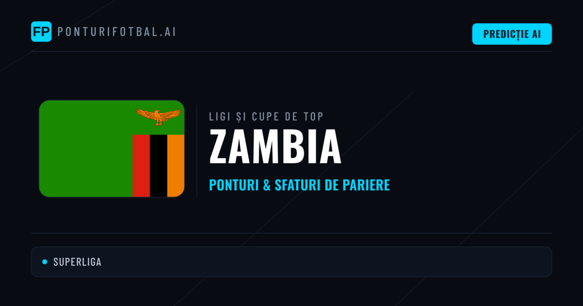 Zambia Ponturi și sfaturi de pariuri