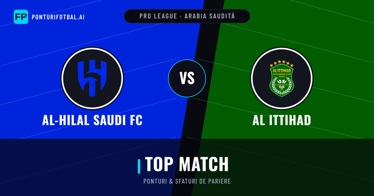 Al-Hilal Saudi FC vs Al Ittihad Ponturi și statistici