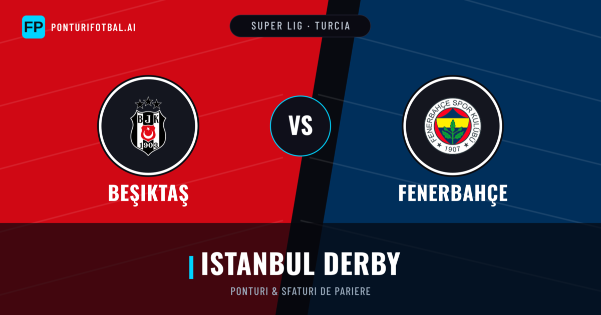 Beşiktaş vs Fenerbahçe Ponturi și statistici