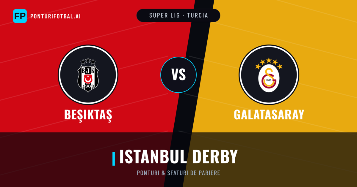 Beşiktaş vs Galatasaray Ponturi și statistici