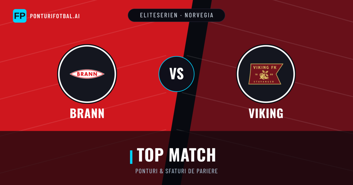 Brann vs Viking Ponturi și statistici