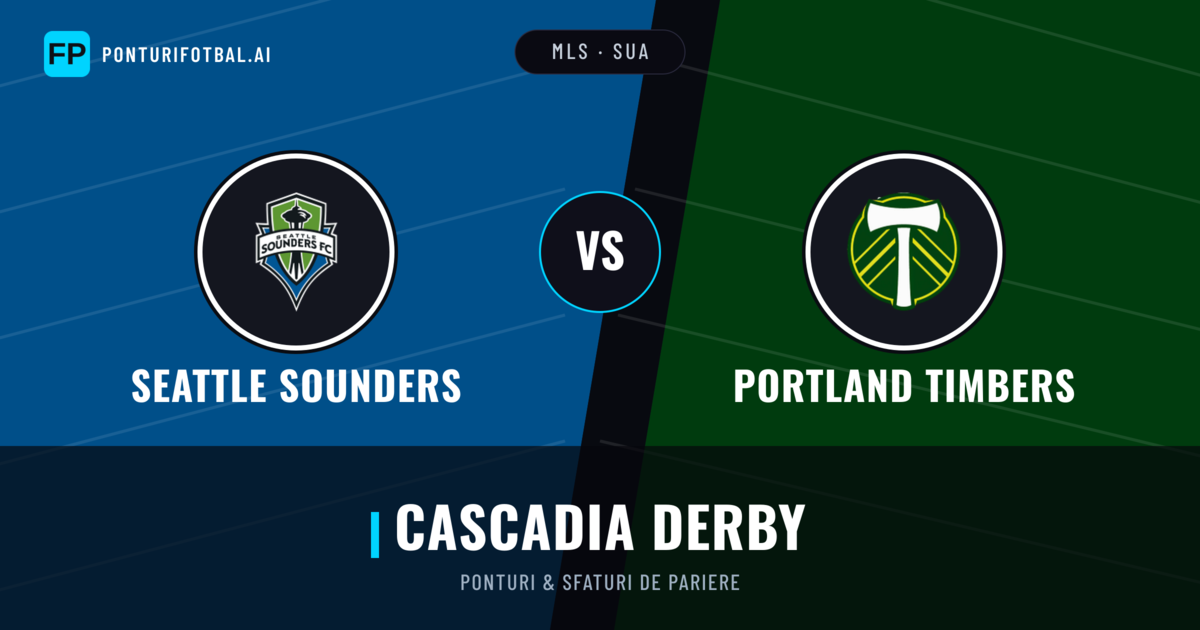Seattle Sounders vs Portland Timbers Ponturi și statistici