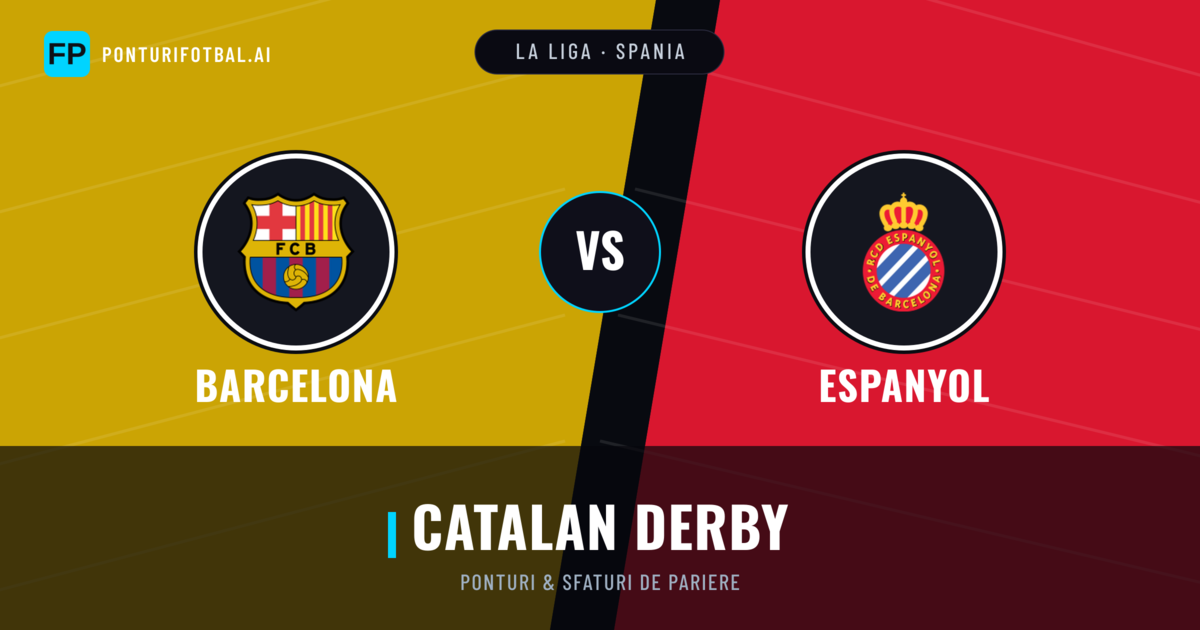 Barcelona vs Espanyol Ponturi și statistici