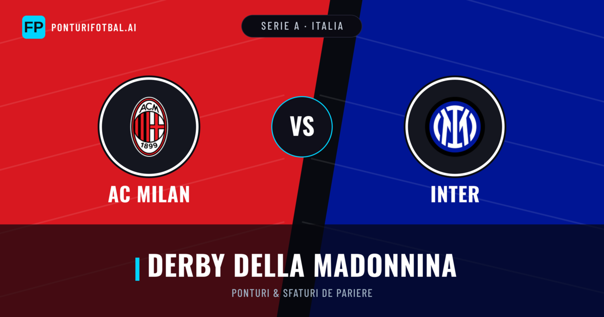 AC Milan vs Inter Ponturi și statistici
