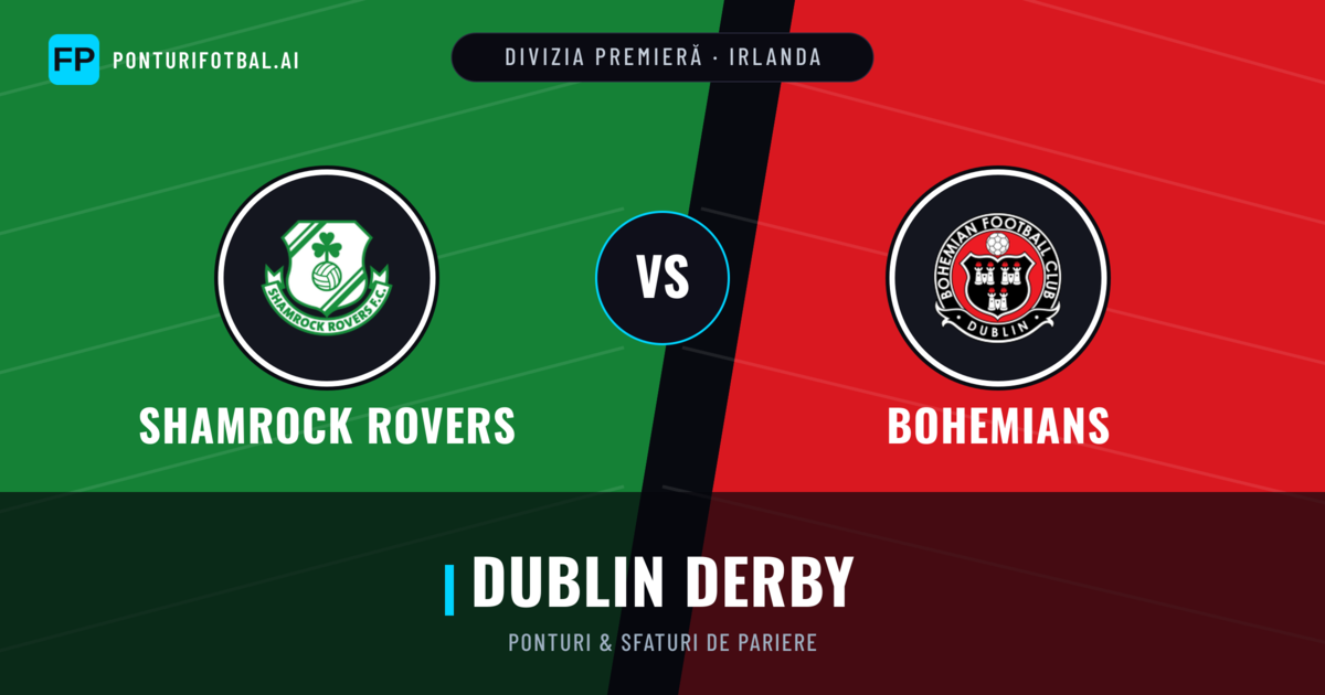Shamrock Rovers vs Bohemians Ponturi și statistici