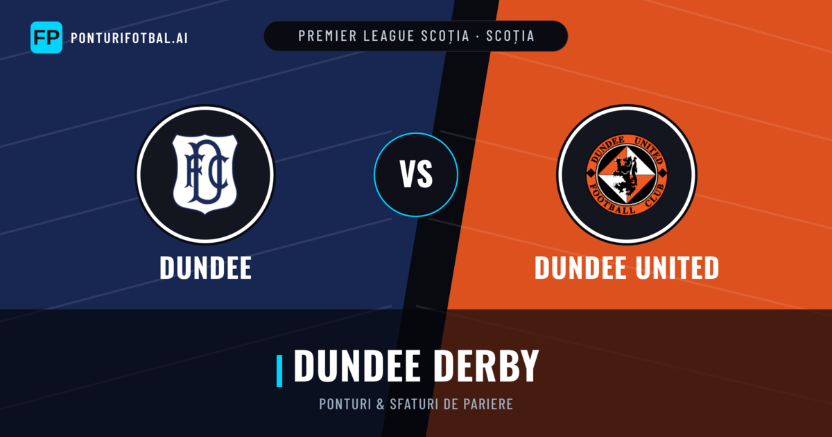 Dundee vs Dundee United Ponturi și statistici