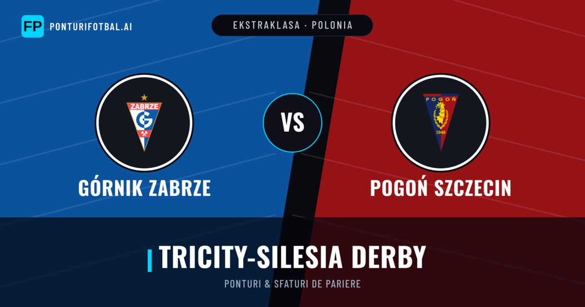 Górnik Zabrze vs Pogoń Szczecin Ponturi și statistici