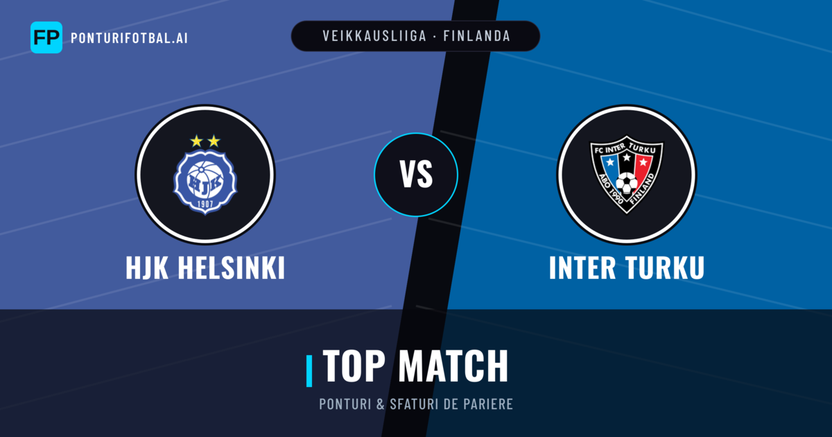 HJK Helsinki vs Inter Turku Ponturi și statistici