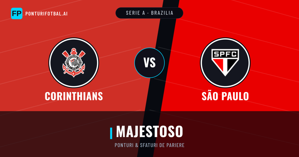 Corinthians vs São Paulo Ponturi și statistici