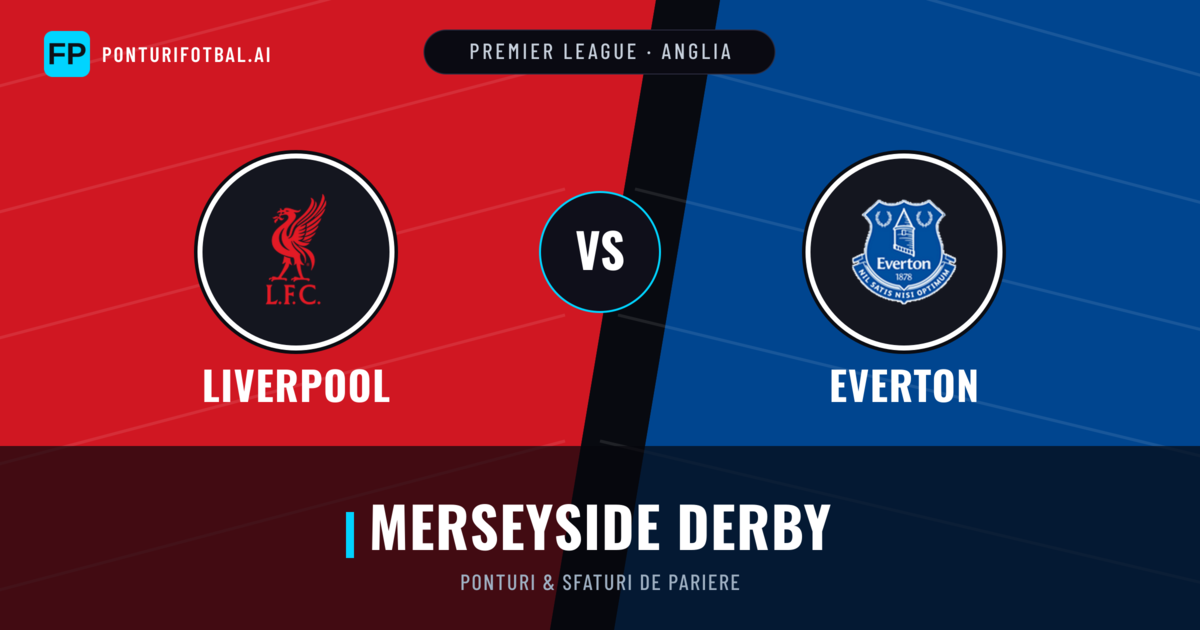 Liverpool vs Everton Ponturi și statistici