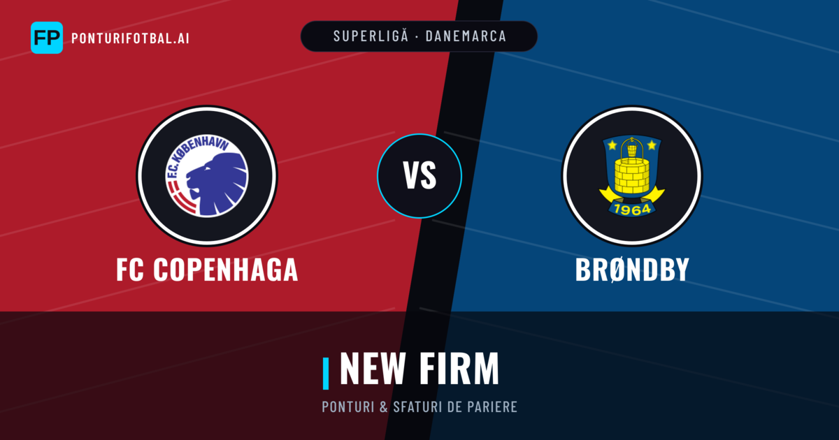 FC Copenhaga vs Brøndby Ponturi și statistici