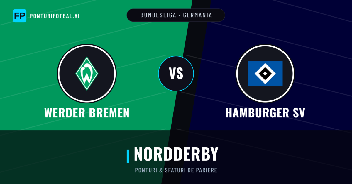 Werder Bremen vs Hamburger SV Ponturi și statistici