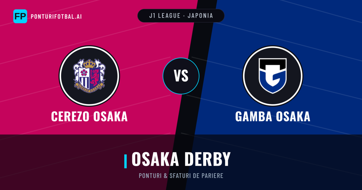 Cerezo Osaka vs Gamba Osaka Ponturi și statistici