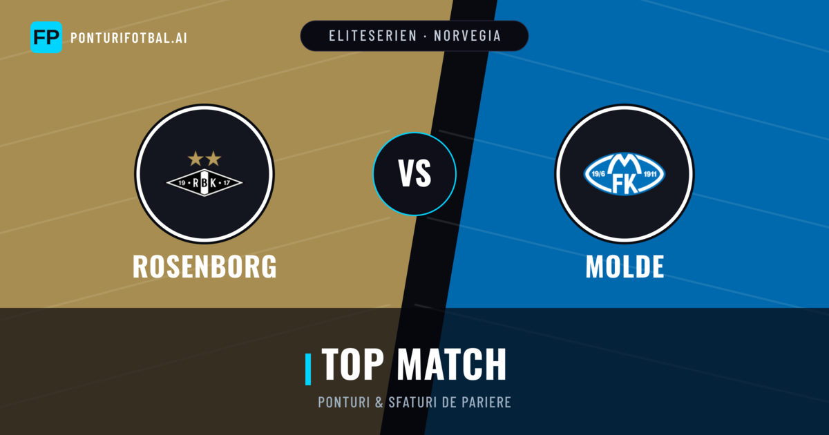 Rosenborg vs Molde Ponturi și statistici