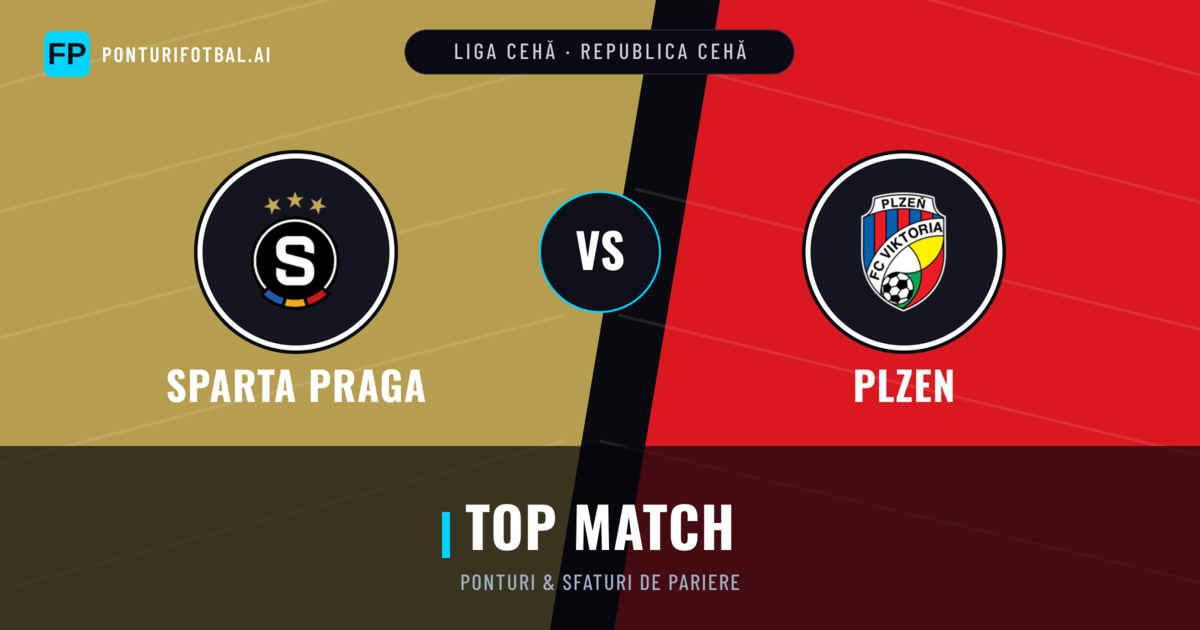 Sparta Praga vs Plzen Ponturi și statistici
