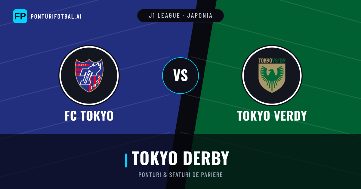FC Tokyo vs Tokyo Verdy Ponturi și statistici