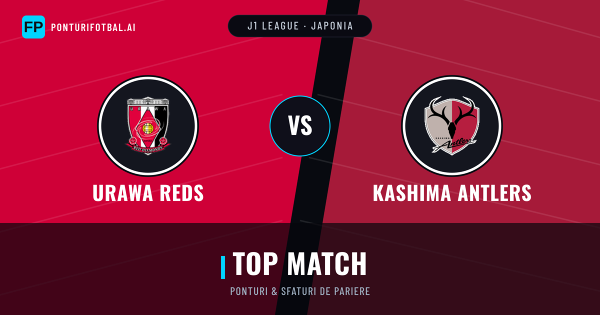 Urawa Reds vs Kashima Antlers Ponturi și statistici