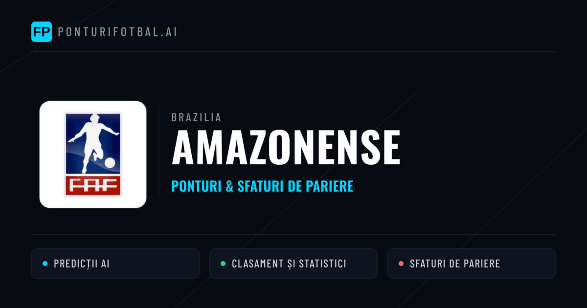 Ponturi și sfaturi de pariuri Brazilia Amazonense