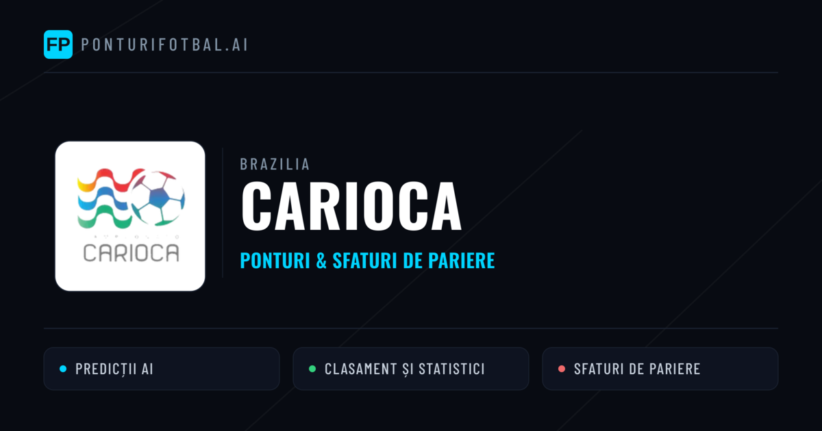 Ponturi și sfaturi de pariuri Brazilia Carioca
