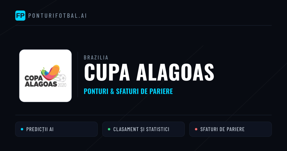Ponturi și sfaturi de pariuri Brazilia Cupa Alagoas