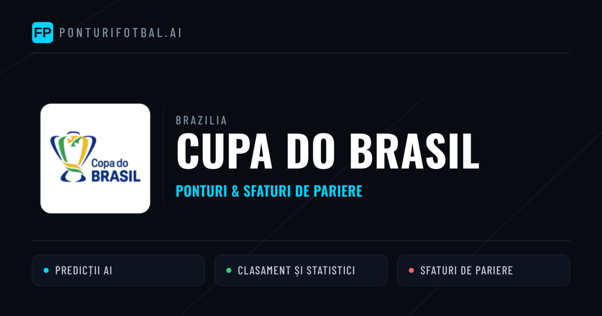 Ponturi și sfaturi de pariuri Brazilia Cupa Do Brasil