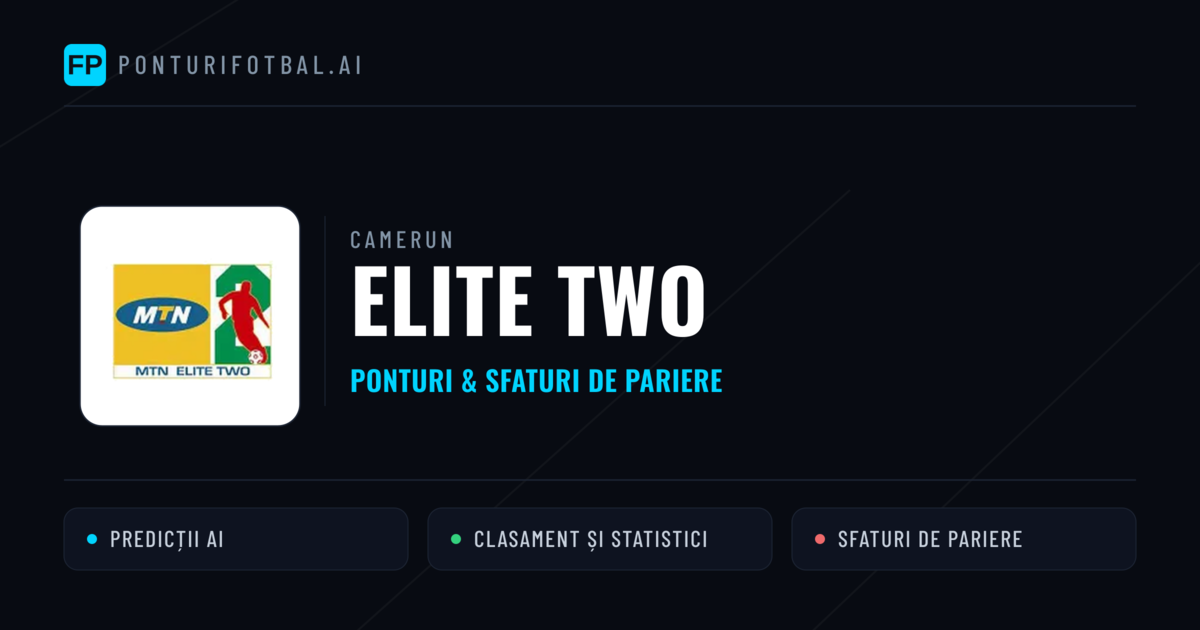 Ponturi și sfaturi de pariuri Camerun Elite Two