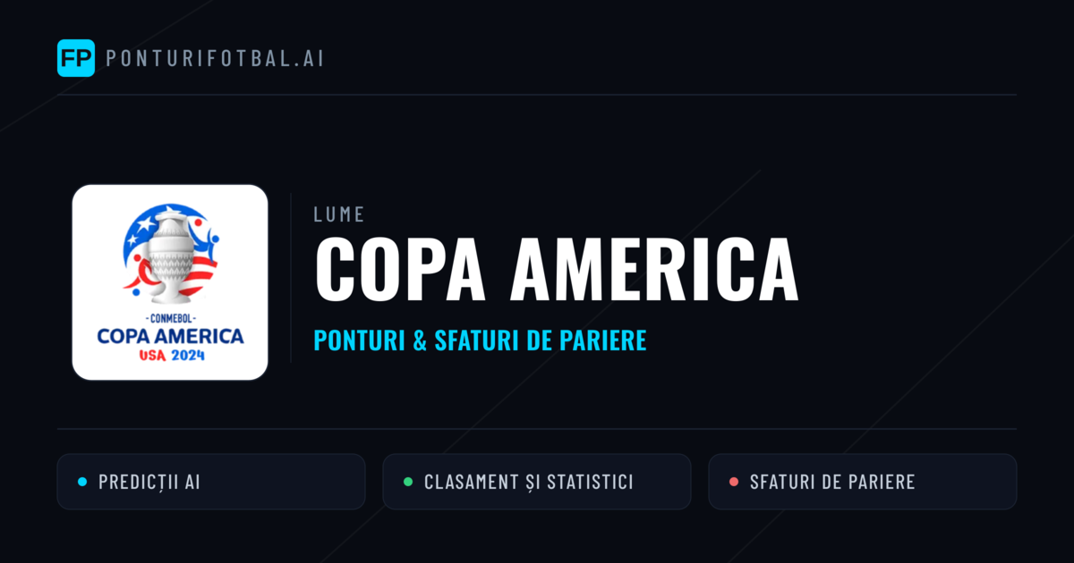 Ponturi și sfaturi de pariuri Copa America