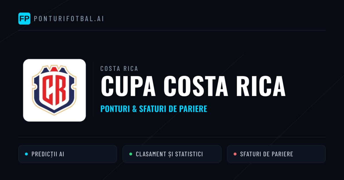 Ponturi și sfaturi de pariuri Costa Rica Cupa Costa Rica
