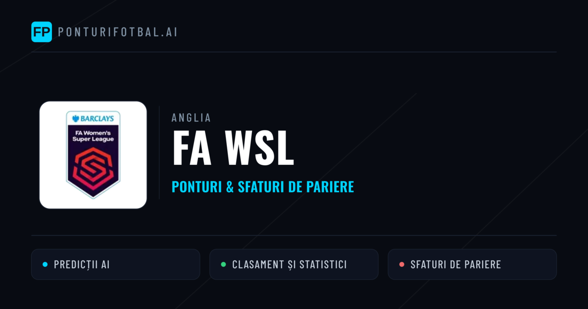 Ponturi și sfaturi de pariuri Anglia FA WSL