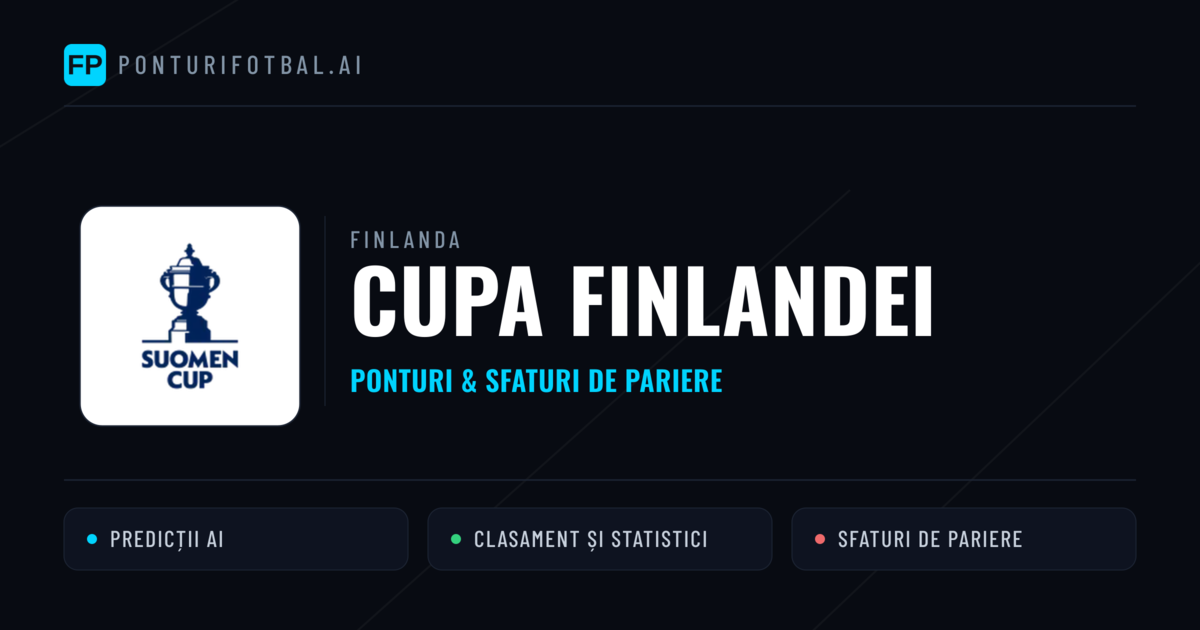 Ponturi și sfaturi de pariuri Finlanda Cupa Finlandei