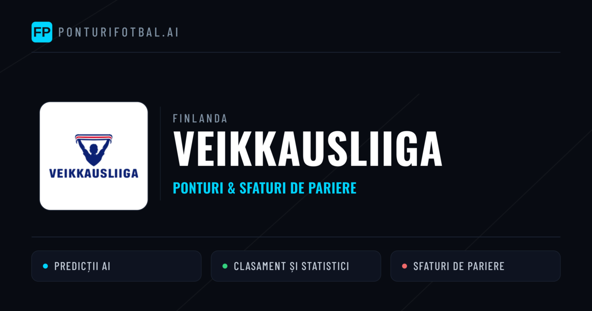 Ponturi și sfaturi de pariuri Finlanda Veikkausliiga