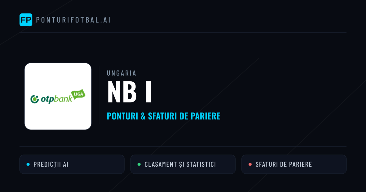 Ponturi și sfaturi de pariuri Ungaria NB I