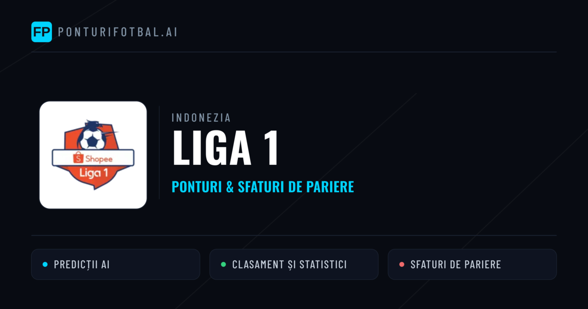 Ponturi și sfaturi de pariuri Indonezia Liga 1