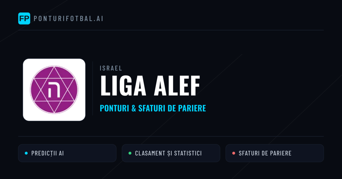 Ponturi și sfaturi de pariuri Israel Liga Alef