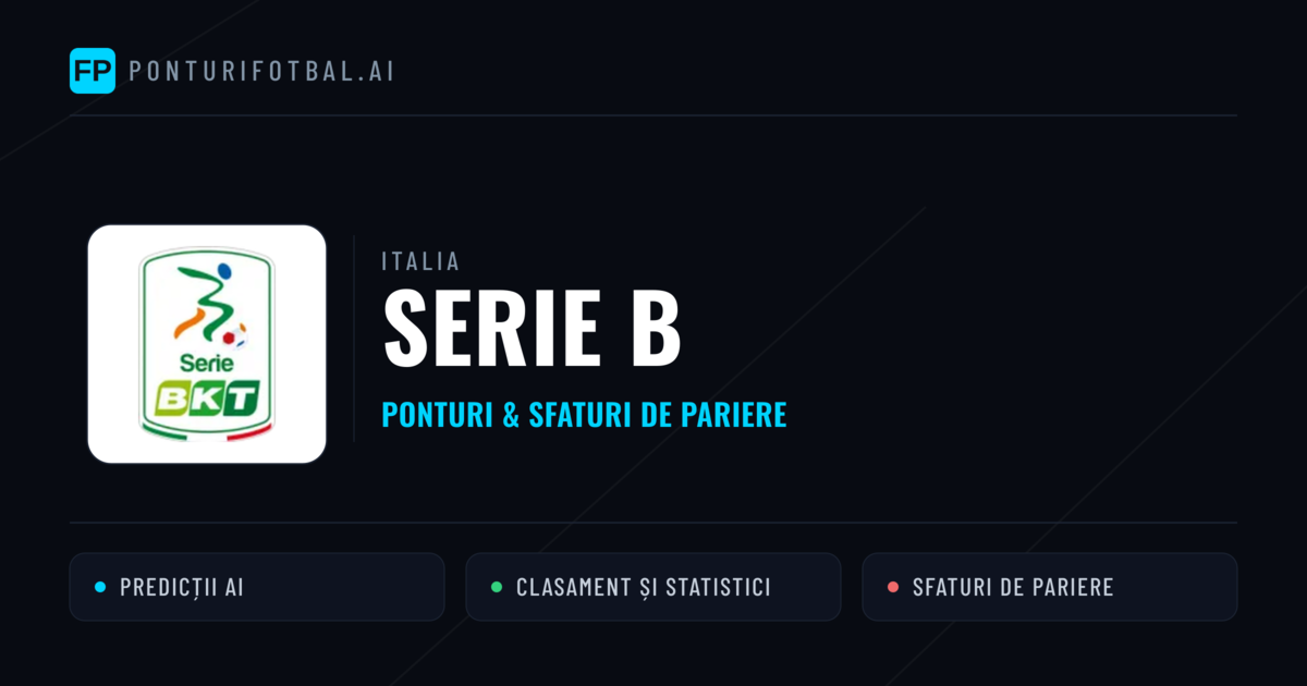 Ponturi și sfaturi de pariuri Italia Serie B