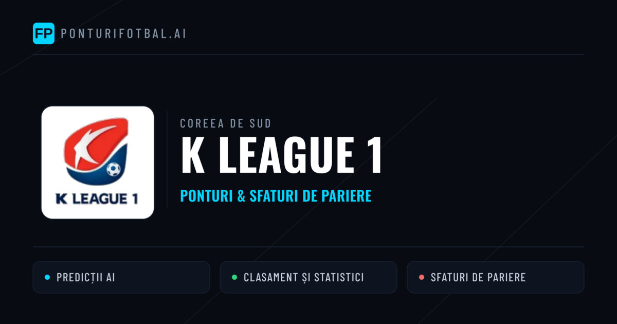 Ponturi și sfaturi de pariuri Coreea de Sud K League 1