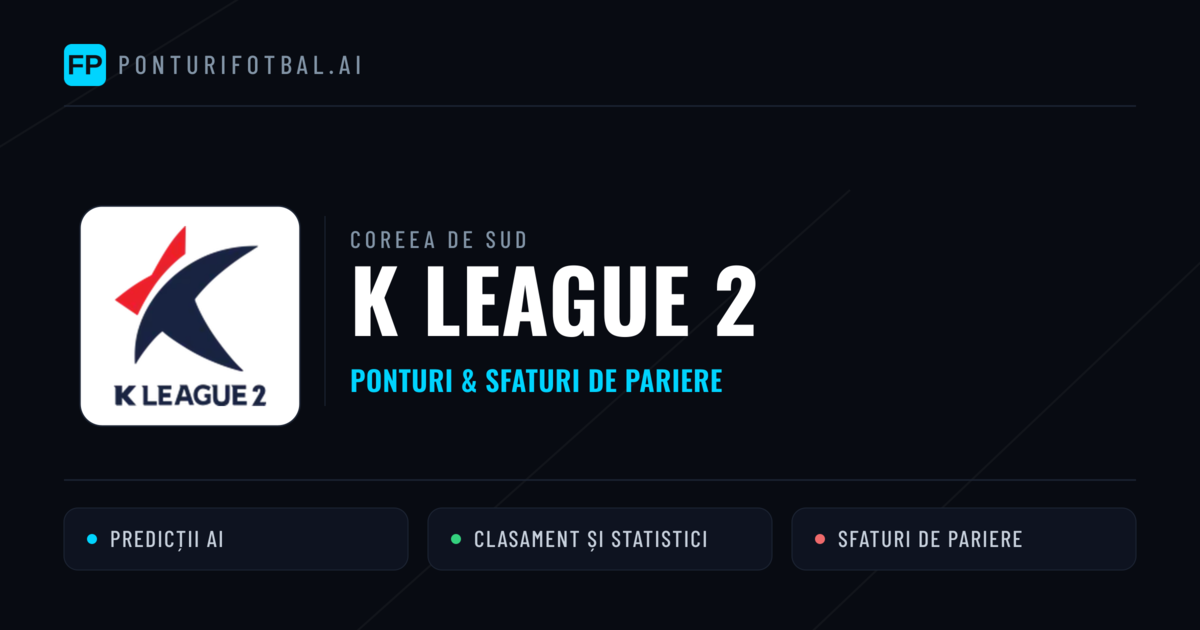 Ponturi și sfaturi de pariuri Coreea de Sud K League 2