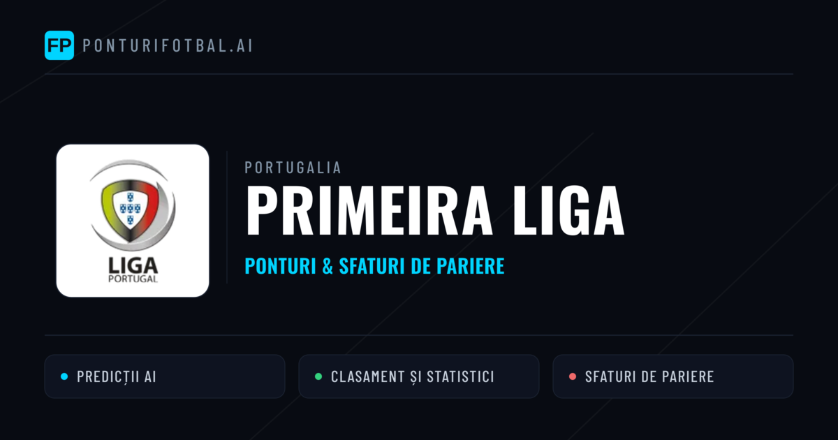 Ponturi și sfaturi de pariuri Portugalia Primeira Liga