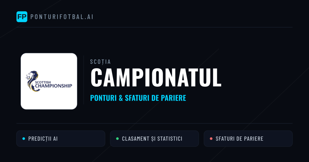 Ponturi și sfaturi de pariuri Scoția Campionatul