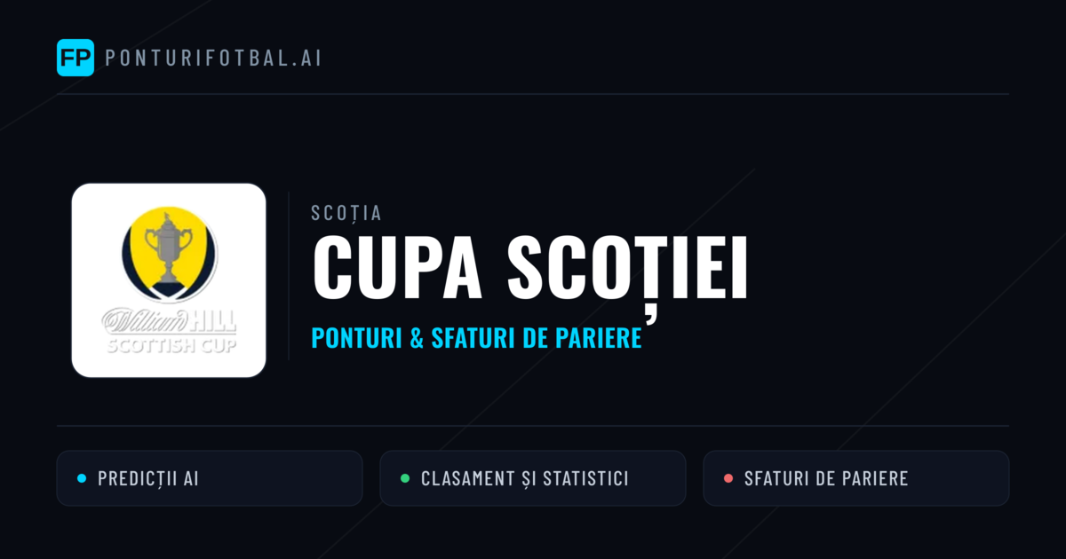 Ponturi și sfaturi de pariuri Scoția Cupa Scoției