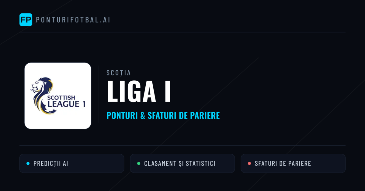 Ponturi și sfaturi de pariuri Scoția Liga I