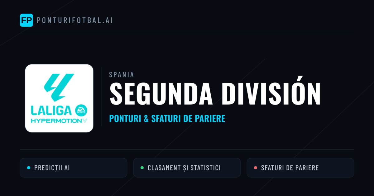Ponturi și sfaturi de pariuri Spania Segunda División