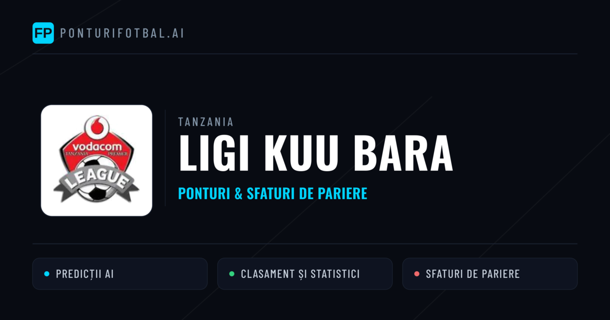 Ponturi și sfaturi de pariuri Tanzania Ligi kuu Bara