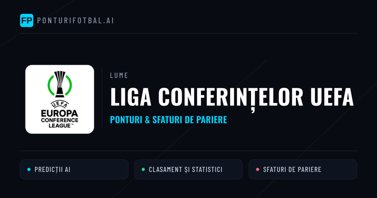 Ponturi și sfaturi de pariuri Liga Conferințelor UEFA