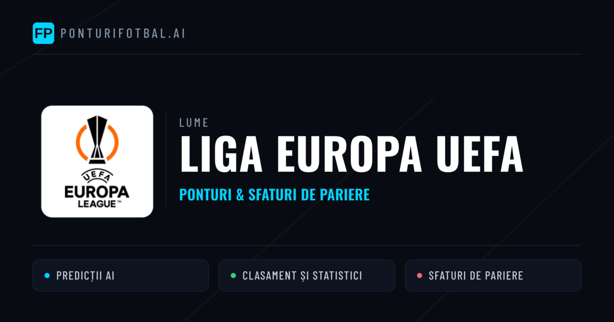 Ponturi și sfaturi de pariuri Liga Europa UEFA