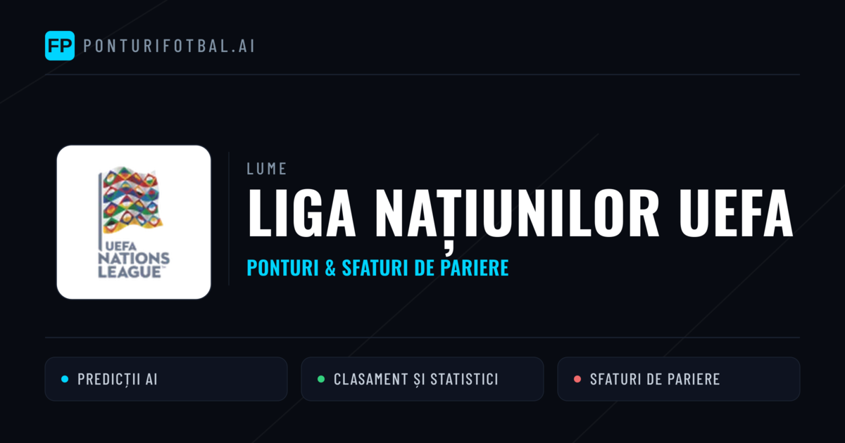 Ponturi și sfaturi de pariuri Liga Națiunilor UEFA