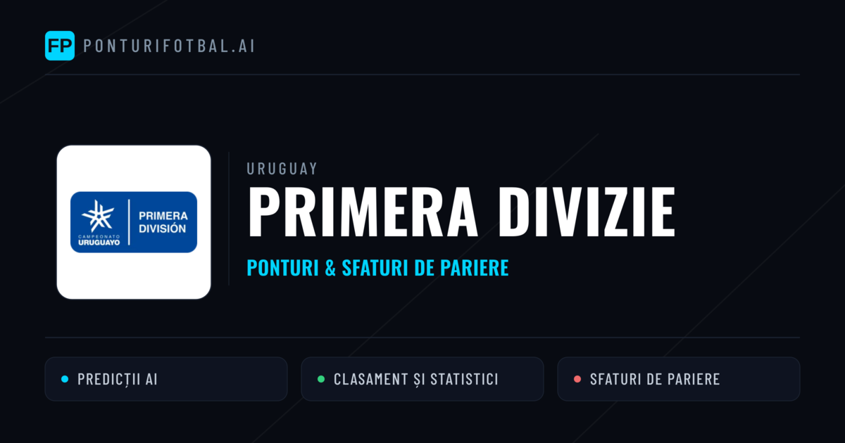 Ponturi și sfaturi de pariuri Uruguay Primera Divizie