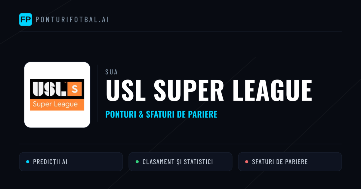 Ponturi și sfaturi de pariuri SUA USL Super League